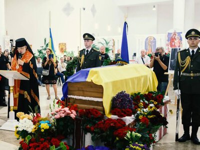 Konovalets's ashes will be temporarily reburied at the military memorial cemetery and later in the pantheon
