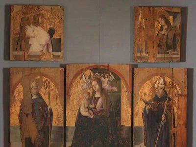 In Messina, Italy, four priceless works by Antonello da Messina were stolen from a museum