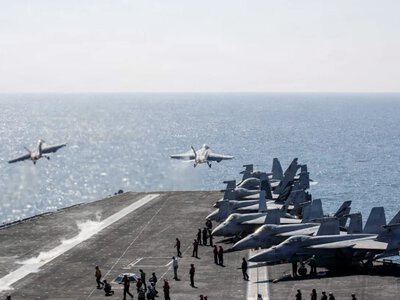 On the US aircraft carrier Abraham Lincoln, one of the lowest levels of mental health problems was reported