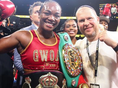 Claressa Shield vs Lauren Price talks are 'ongoing' after American star reclaimed world middleweight titles in Atlanta