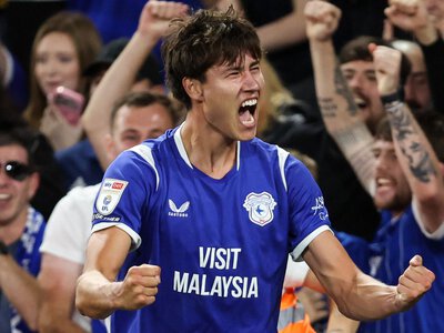 Cardiff City 1-1 Wrexham: Rubin Colwill hits stunning 98th-minute free-kick to earn Bluebirds a point on their Championship return
