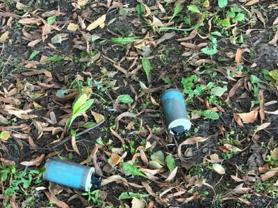 Unknown individuals detonated smoke grenades near residential buildings in Kharkiv