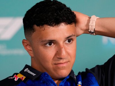 Red Bull driver Isack Hadjar set to miss Dutch Grand Prix with wrist injury while Liam Lawson could make a return