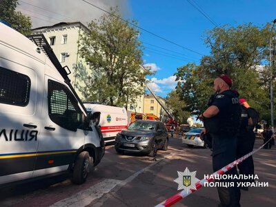 As a result of the enemy attack on Zhytomyr, two police officers were killed and at least 20 people were injured