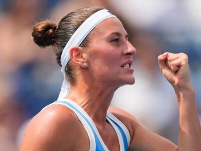 Marta Kostyuk defeated Russia’s top-ranked player and advanced to the quarterfinals of the 1000-level tournament in Cincinnati