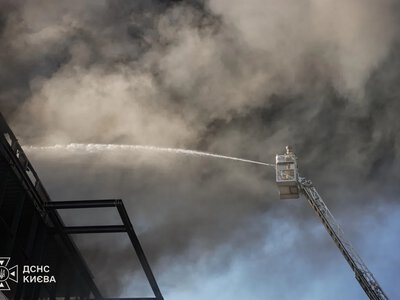 The enemy attacked the capital again: one person is known to have been killed, and air quality has deteriorated due to the fire