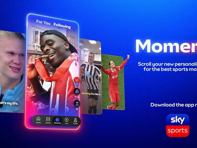Moments on the Sky Sports app - your new, personal video feed of highlights, viral clips, reaction and more