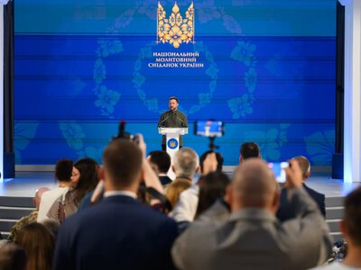 Mercy does not cancel justice for occupiers and war criminals — Zelenskyy at the prayer breakfast