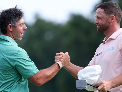BMW Championship: Rory McIlroy third as Wyndham Clark blows big lead before closing out PGA Tour victory 