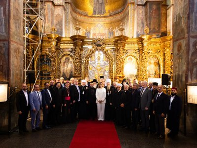 On Independence Day, a prayer for the end of the war and for peace in Ukraine was held at Saint Sophia's Cathedral.