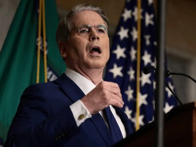 Bessent did not answer whether the United States is ready to impose sanctions against Chinese banks