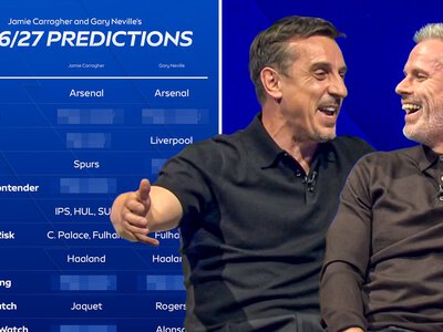 Premier League season predictions: Jamie Carragher and Gary Neville pick the title winner and players to watch in 2026/27