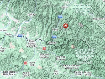 An earthquake with a magnitude of 1.7 was recorded in Zakarpattia