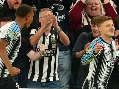 Newcastle United 3-2 West Bromwich Albion: Harvey Barnes scores twice as Magpies progress in Carabao Cup