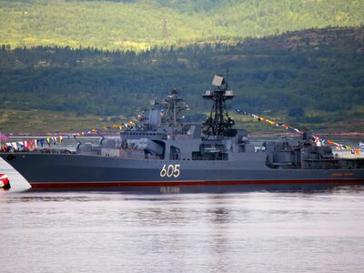 Russia is returning warships to the Mediterranean Sea after NATO said that its fleet was absent from the area