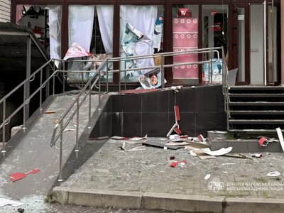 Russia shelled the center of Nikopol with artillery; there are casualties