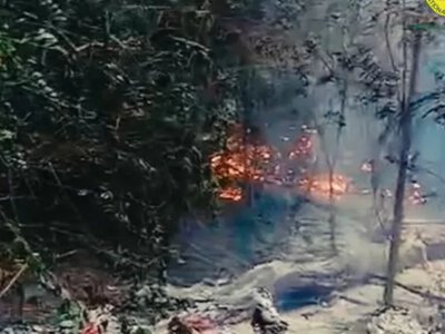 Drone debris found in Romania after fire near the border