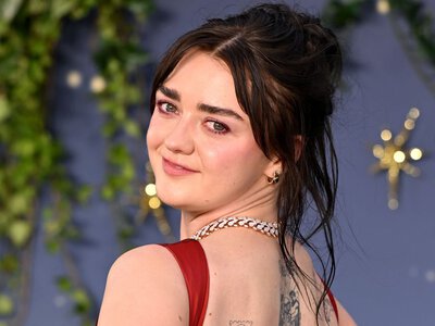 Maisie Williams Went Full '90s Updo at the 