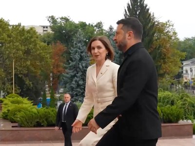 It is important to be together and strengthen each other — Zelenskyy met with Sandu in Chisinau