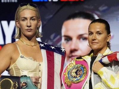 Mayer vs Cameron: Alycia Baumgardner turns reporter as Mikaela Mayer and Chantelle Cameron eye fight of the year
