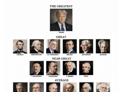 Trump called himself the greatest U.S. president and classified Biden and Obama as failures