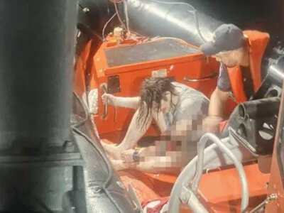 Romania reported a vessel sinking after a fire in the Black Sea; sailors reported a drone