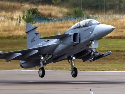 Saab has flown the two-seat Gripen F for the first time – why this version is important for Ukraine
