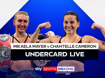 Mayer vs Cameron: Free live stream of undercard ahead of Saturday's super welterweight titles in Birmingham