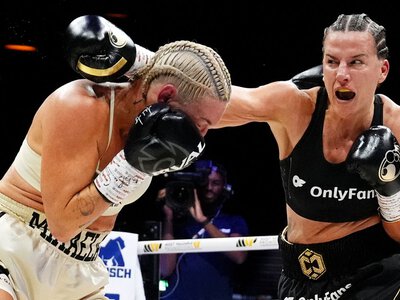 Chantelle Cameron defeats Mikaela Mayer in epic to emphasise place among boxing greats