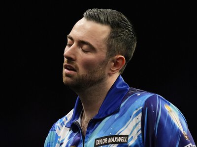 Hungarian Darts Trophy: Luke Humphries suffers shock defeat to Dirk van Duijvenbode as Michael van Gerwen delivers comeback win