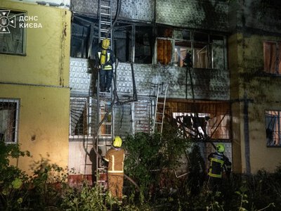 At least 3 people were injured in Kyiv following the overnight attack; strikes were recorded in several districts