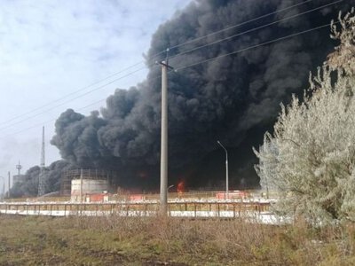 One Of Russia’s Largest Oil Refineries And Yeysk Airfield Hit By Ukraine’s Defense Forces