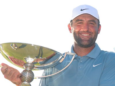 Tour Championship: Scottie Scheffler holds off Viktor Hovland to claim FedExCup title and break more PGA Tour records