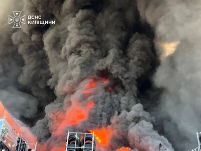 Following Russian attacks, air quality deteriorated in parts of the Kyiv region