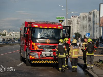 The enemy continues to attack the capital: the number of wounded has risen to 6; a fire broke out after a nine-story building was hit
