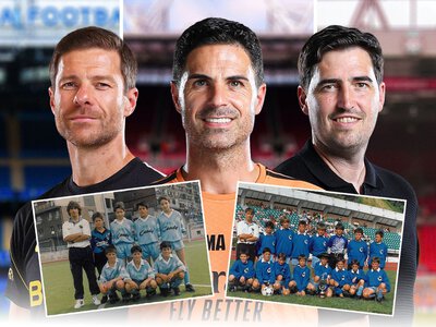 Mikel Arteta, Xabi Alonso and Andoni Iraola started their paths to the top at Antiguoko: 'If I really think about it, it's absolutely crazy'