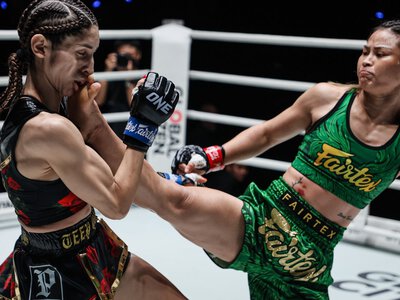 ONE Fight Night 47: Stamp Fairtex silences her doubts with defiant split-decision win over Selina Flores