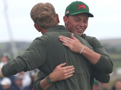 Walker Cup: Great Britain & Ireland 6½-5½ USA - Luke Poulter takes crucial point following morning controversy
