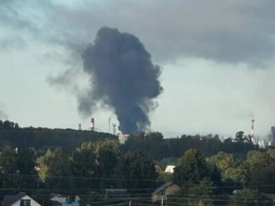 UAVs attacked the Ryazan oil refinery: the Russians deployed a Ka-52 helicopter