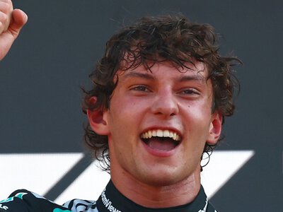 Italian GP: Kimi Antonelli sensationally wins thrilling Monza race from George Russell and Max Verstappen