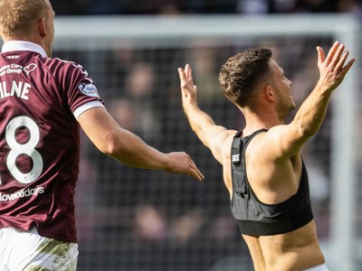 Hearts 2-1 Dundee: Sabah Kerjota's stoppage-time strike snatches victory to make it four wins on the spin