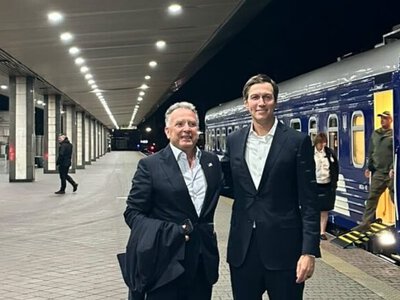 Witkoff and Kushner finish Kyiv visit and head back by train