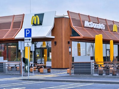 A number of popular items have disappeared from the menu at McDonald’s near Kyiv