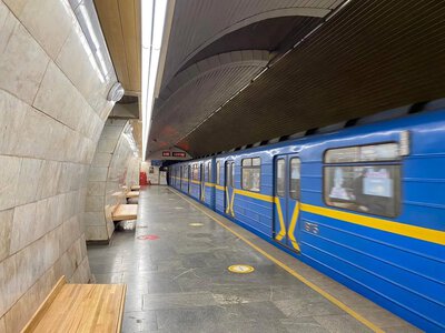 On September 9, Kyiv Metro will test above-ground train operations during the yellow threat level