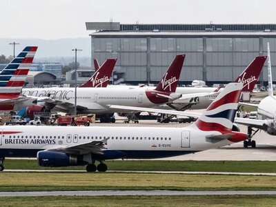 Flight disruptions occurred in Britain due to a technical failure