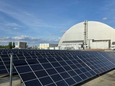 Eco-solutions: Solar power plant with 2 MW capacity starts operating at Chornobyl nuclear plant