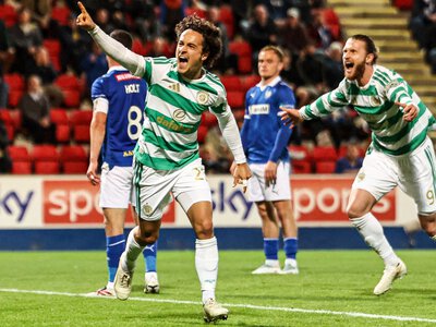St Johnstone 0-1 Celtic: Mika Baur nets first Hoops goal to make it six wins from six in the Scottish Premiership