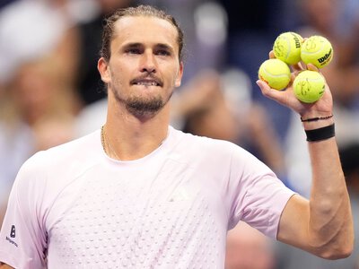 US Open: Alexander Zverev passes Botic van de ​Zandschulp test to set up semi-final date with Karen Khachanov
