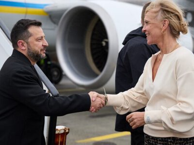Zelenskyi meets Iceland's foreign minister to discuss energy and air defense
