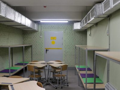 Rebuilding Ukraine: Zhytomyr's lyceum adds accessible, dual-purpose radiation shelter for 600 people